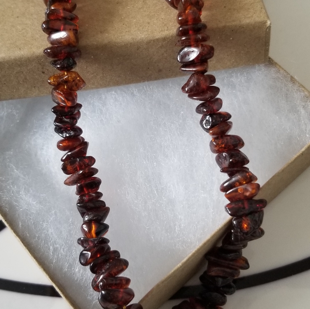 Authentic certified Baltic Cherry Amber